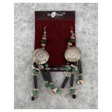 Sterling Silver Dangle Earrings by Silver Moon