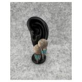 Southwestern Style Sterling Silver and Turquoise
