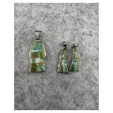 Native American Sterling Silver Jewelry Set with