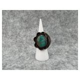 Sterling Silver and Turquoise Ring with a