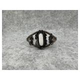 Southwestern Sterling Silver Cuff Bracelet with a