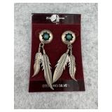 Southwestern Style Sterling Silver and Tuquoise