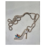 BETSEY JOHNSON HEEL NECKLACE