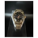 Benrus 3‑Star Gold‑Tone Self‑Winding Men’s Wristwatch – Working Benrus 3‑Star Gold‑Tone Self‑Winding Men’s Wristwatch – Working