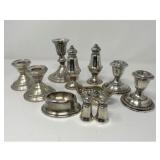Sterling Silver Tableware Variety – Candlesticks & More Sterling Silver Tableware Variety – Candlesticks & More