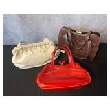 Three Vintage Handbags – Anne Klein, Perry Ellis & Bellestone Three Vintage Handbags – Anne Klein, Perry Ellis & Bellestone