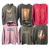 Lot of Six Graphic Sweatshirts & Hoodies – Gildan & Bella+Canvas Lot of Six Graphic Sweatshirts & Hoodies – Gildan & Bella+Canvas