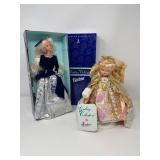 Winter Velvet Barbie and Effanbee's Cinderella Dolls Winter Velvet Barbie and Effanbee's Cinderella Dolls