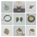 Jade & Chrysoprase Jewelry Mix Jade & Chrysoprase Jewelry Mix