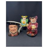 Henry VIII, Sir John Falstaff & Allertons England Character Mugs Henry VIII, Sir John Falstaff & Allertons England Character Mugs