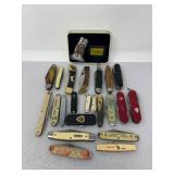 Collection of Vintage Pocket Knives – Political & Commemorative Themes Collection of Vintage Pocket Knives – Political & Commemorative Themes