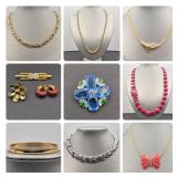 Vintage Designer Jewelry Mix - Swarovski, Monet, Trifari, Givenchy Vintage Designer Jewelry Mix - Swarovski, Monet, Trifari, Givenchy