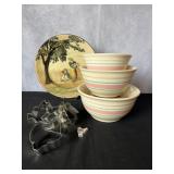 Vintage Kitchenware –McCoy Mixing Bowls, Royal Doulton Plate & Cutters Vintage Kitchenware –McCoy Mixing Bowls, Royal Doulton Plate & Cutters