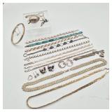 Sterling Jewelry Variety - Chains, Pendant, Bracelets MORE Sterling Jewelry Variety - Chains, Pendant, Bracelets MORE