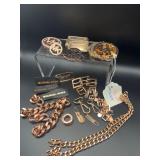 Michael Kors Rose‑Gold Hardware – Logos, Zippers & Bag Components Michael Kors Rose‑Gold Hardware – Logos, Zippers & Bag Components