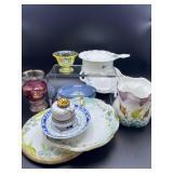 Grandma’s Porcelain Collectible Variety – Mixed Decorative Pieces Grandma’s Porcelain Collectible Variety – Mixed Decorative Pieces