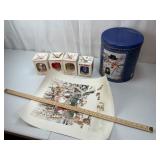 Campbell Kids Ornaments & Tin Set