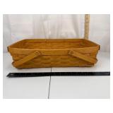 Vintage Longaberger Basket Tray 1998