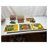 Vintage Kitchen Tin & Print