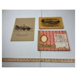 Vintage Horse-Drawn Print Ephemera