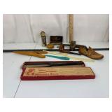 Antique Hair Curling Iron & Pipe Lot