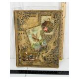 Victorian Scrapbook w/ Vintage Ephemera