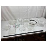 Mixed Pressed Glass Bowl