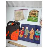 Vintage Paper Cutout Figure Assortment