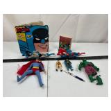 Vintage Batman & Robin Figures Lot