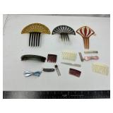 Vintage Assorted Hair Comb & Clip