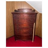 Antique Walnut Chest of Drawers