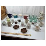Mixed Coffee Mug & Glass Assortment