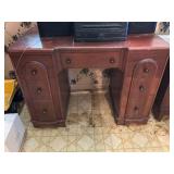 Vintage Mahogany Secretary Desk w/ Drawers