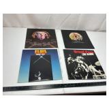 Rock LP Lot: Elvis, Grand Funk & Queen (4)
