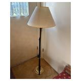 Brass Floor Lamp w/ Shade
