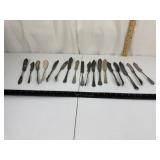 Mixed Silverplate Butter Knives