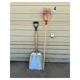 Union Tools Shovel & Leaf Rake Set