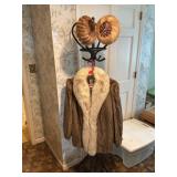 SAGA Mink & Fox Fur Coat w/ Patrice Label