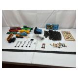 Life-Like HO Train Set & Scenery Lot