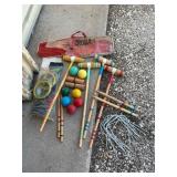 Croquet Set w/ Case & Wickets