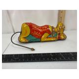 Vintage 1939 Pluto Tin Wind-Up Toy