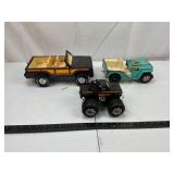 Wyandotte Big Foot Toy Cars (Lot of 3)