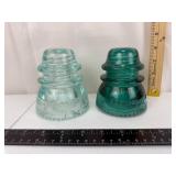 Hemingray Glass Insulators (2)