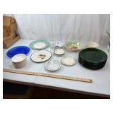 Mixed China & Glass Plates
