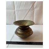 Vintage Brass Vase Decor