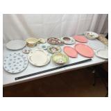 Mixed Vintage China Plates