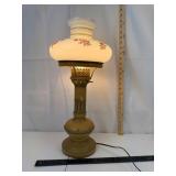 Vintage Floral Lamp Table Light