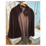Brown Faux Fur Coat