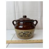 J.B. Hakes Laurens Iowa Stoneware Crock