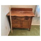 Vintage Oak Commode